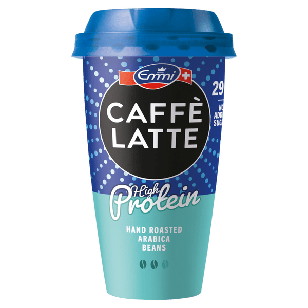 caffe latte high protein