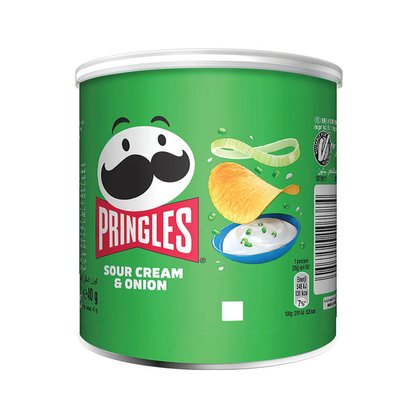 pringles sour cream & onion 40g